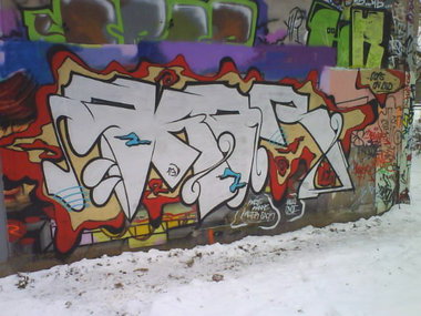 Graffiti Wall in Gera - Photo by geracity - dkor