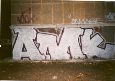 Graffiti Bombing in Gera - Photo by geracity - amk