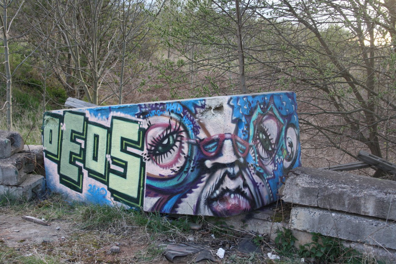 Graffiti Wall in Gera - Photo by geracity - deos, haid (2012)