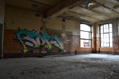 Graffiti Wall in Gera - Photo by geracity - Rdm, Redröm (2014)