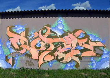 Graffiti Wall in Gera - Photo by geracity - sork, sunds