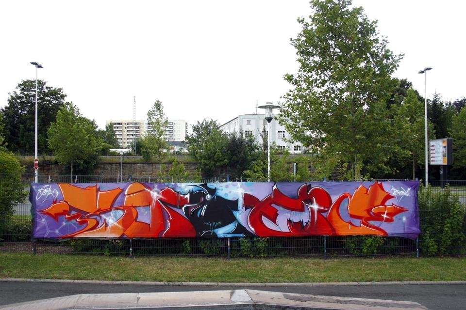 Graffiti Wall - Photo by geracity - sork, kery, sunds (2014)