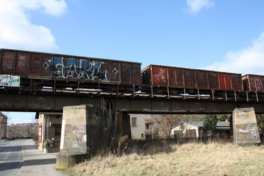 Graffiti Train - Photo by geracity - ctrl