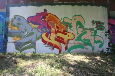 Graffiti Wall - Photo by geracity - sork, sunds