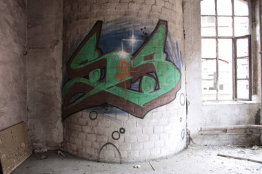 Graffiti Bombing in Gera - Photo by geracity - Sunds, sork, ser (2014)