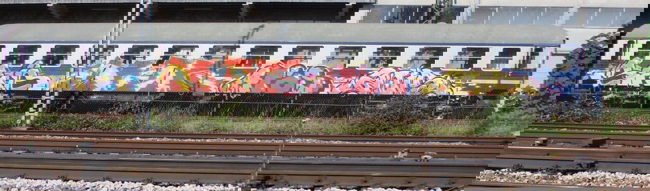 Graffiti Train - Photo by geracity - ser, kery, atos (2013)