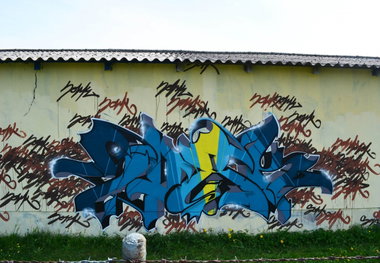 Graffiti Wall in Gera - Photo by geracity - sork, sunds (2013)