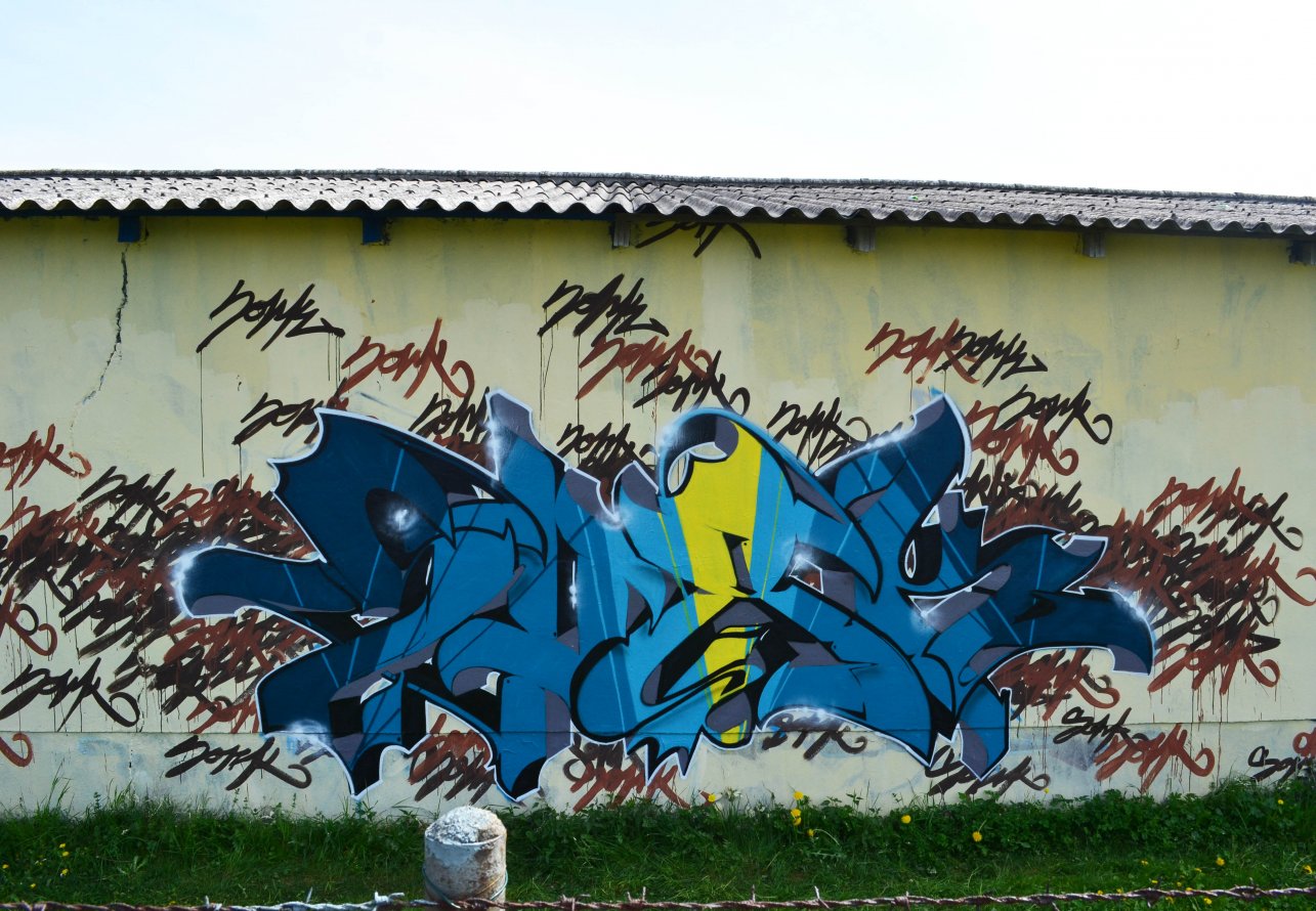 Graffiti Wall in Gera - Photo by geracity - sork, sunds (2013)