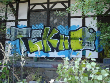 Graffiti Wall in Gera - Photo by geracity - tekno