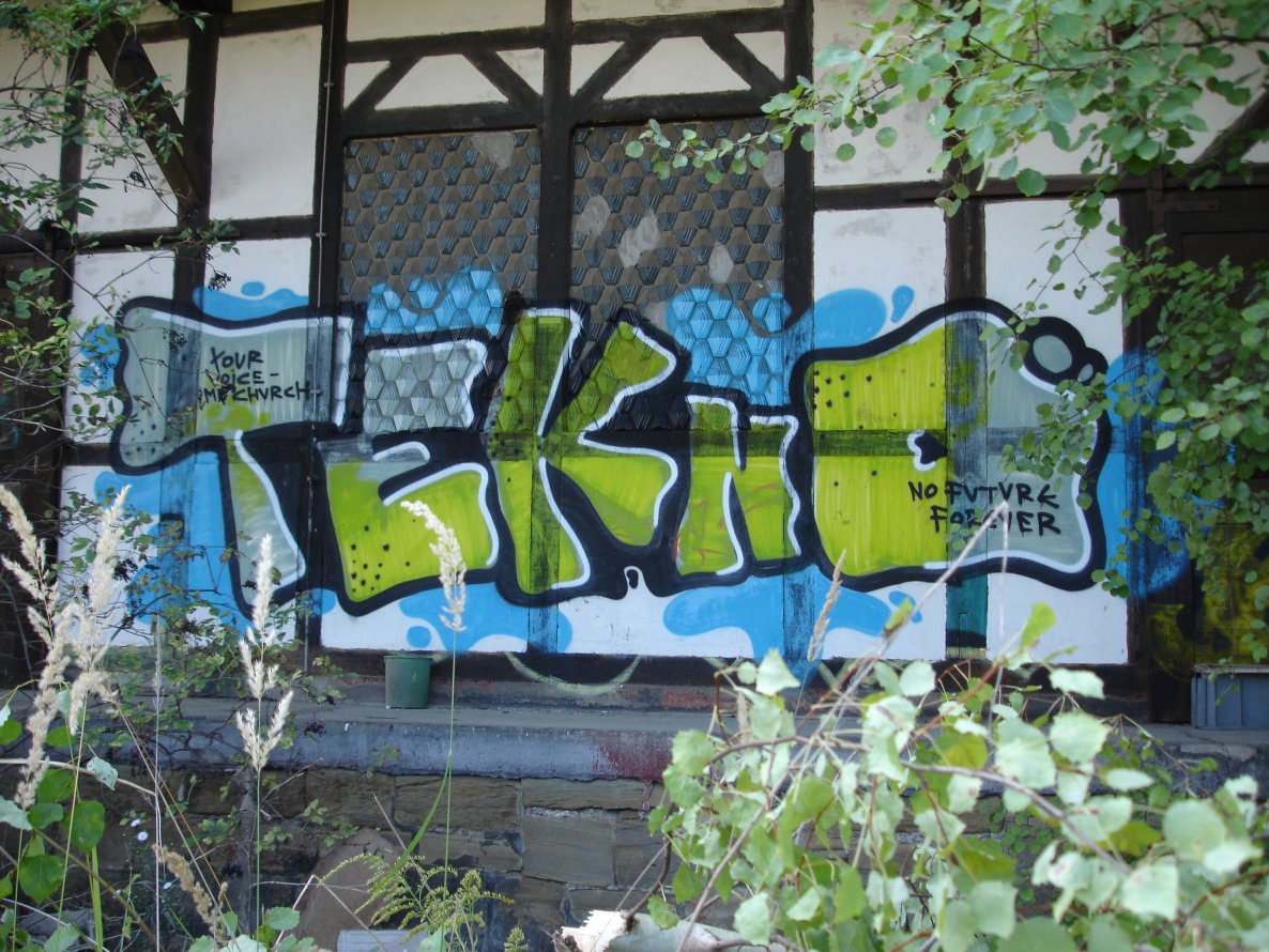 Graffiti Wall in Gera - Photo by geracity - tekno