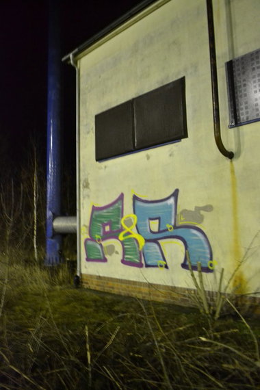 Graffiti Bombing in Guben - Photo by geracity - sunds, sork, ser (2014)
