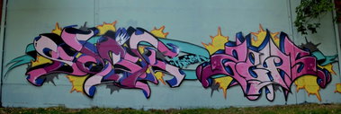 Graffiti Wall in Gera - Photo by geracity - sork, zeus