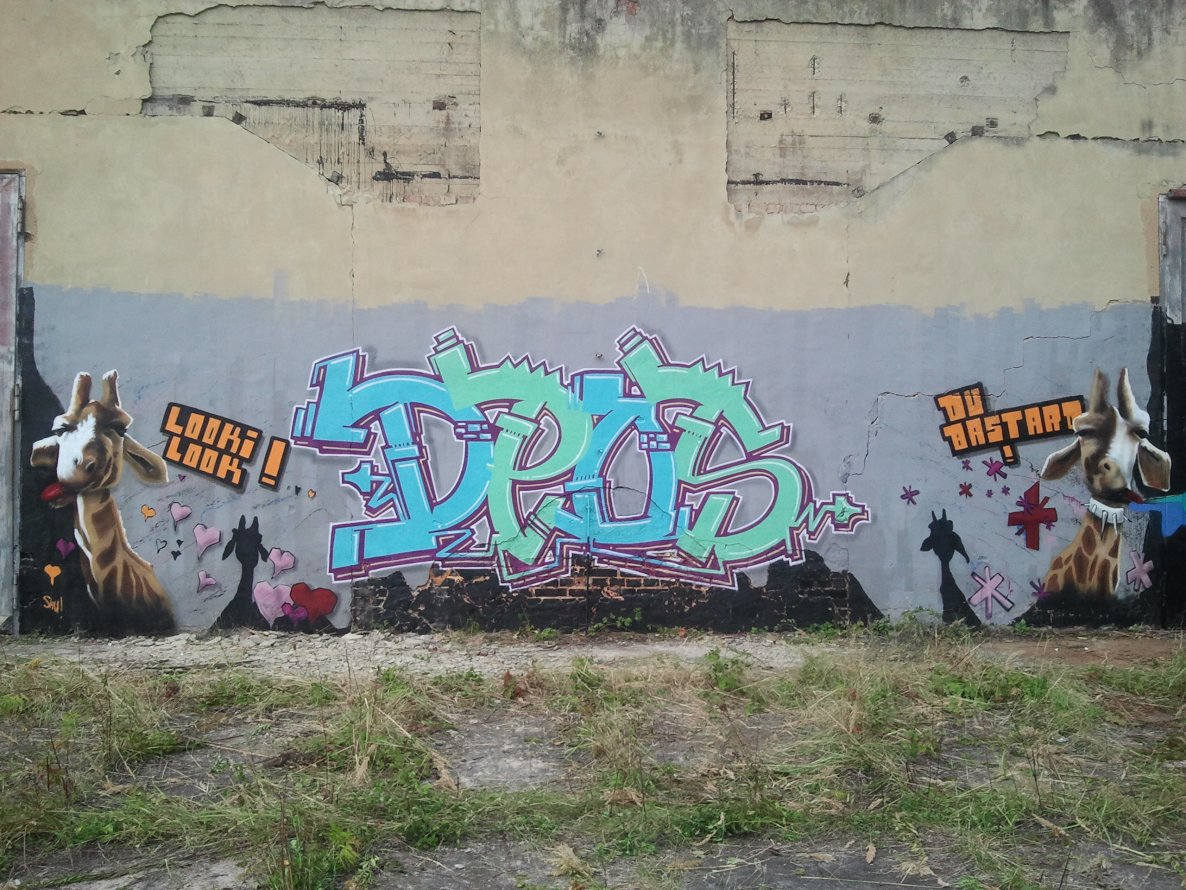Graffiti Wall - Photo by geracity - deos, shu