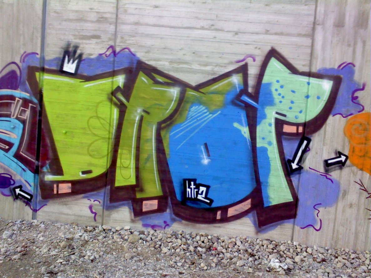 Graffiti Wall in Gera - Photo by geracity - drop