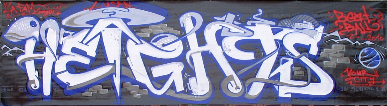Graffiti Wall - Photo by geracity