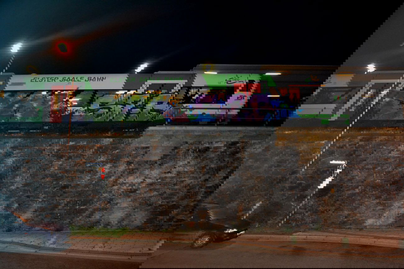 Graffiti Train in Gera - Photo by geracity - kery, ser