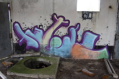 Graffiti Bombing in Gera - Photo by geracity - Haterz