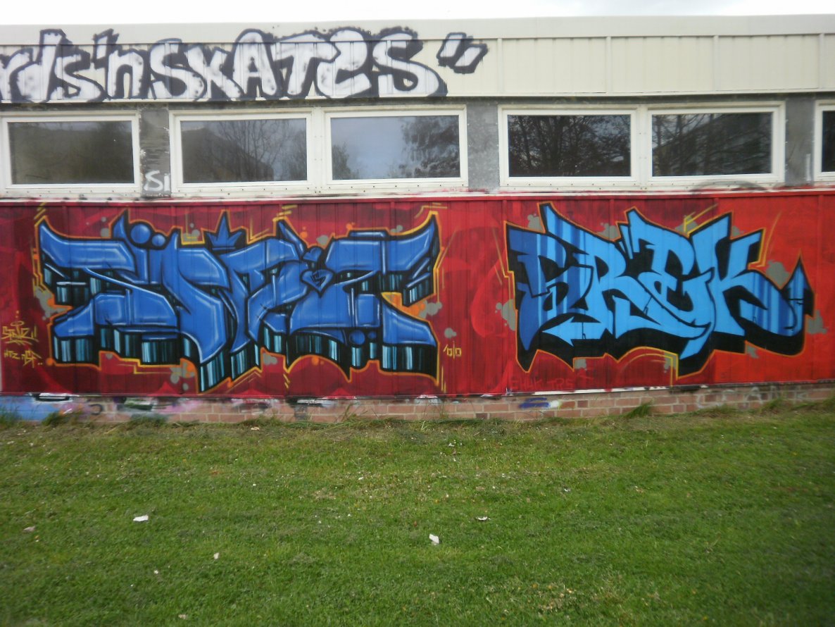 Graffiti Wall in Gera - Photo by geracity - stolz, srek (2010)