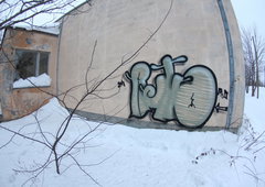 Graffiti Wall in Gera - Photo by geracity - Retro