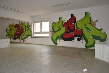 Graffiti Wall - Photo by geracity - sork, ser, sunds