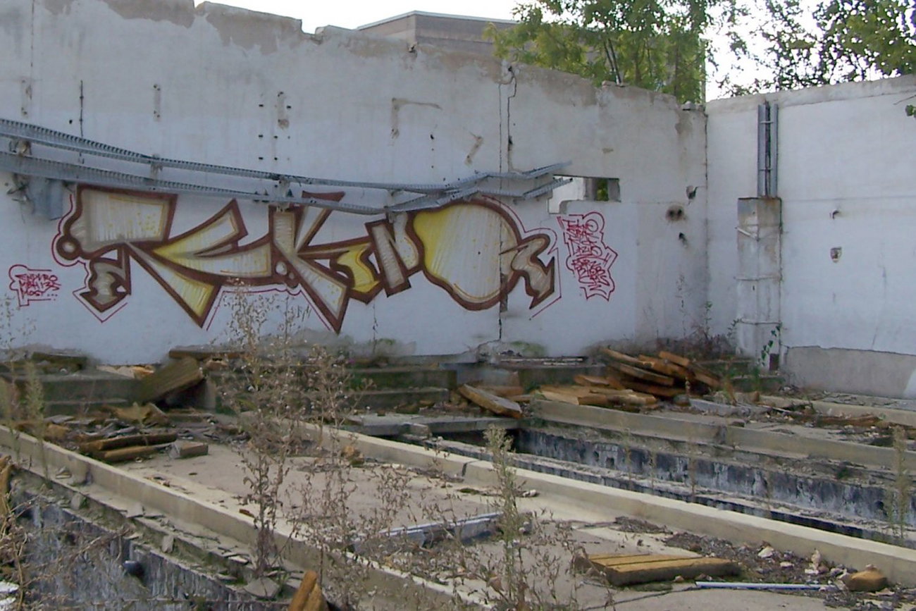 Graffiti Wall in Gera - Photo by geracity - tekno