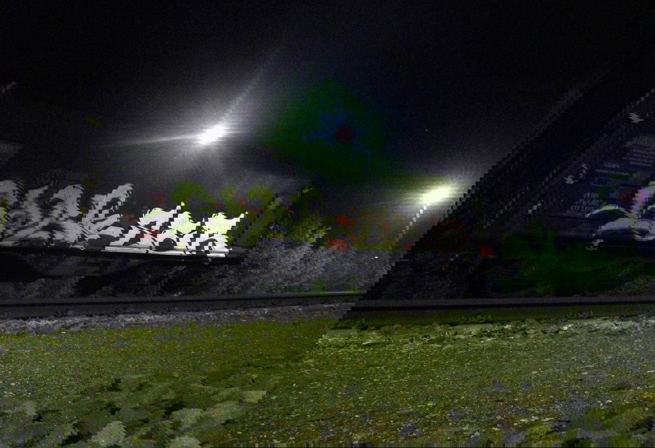 Graffiti Train in Gera - Photo by geracity - sork, ser, sunds