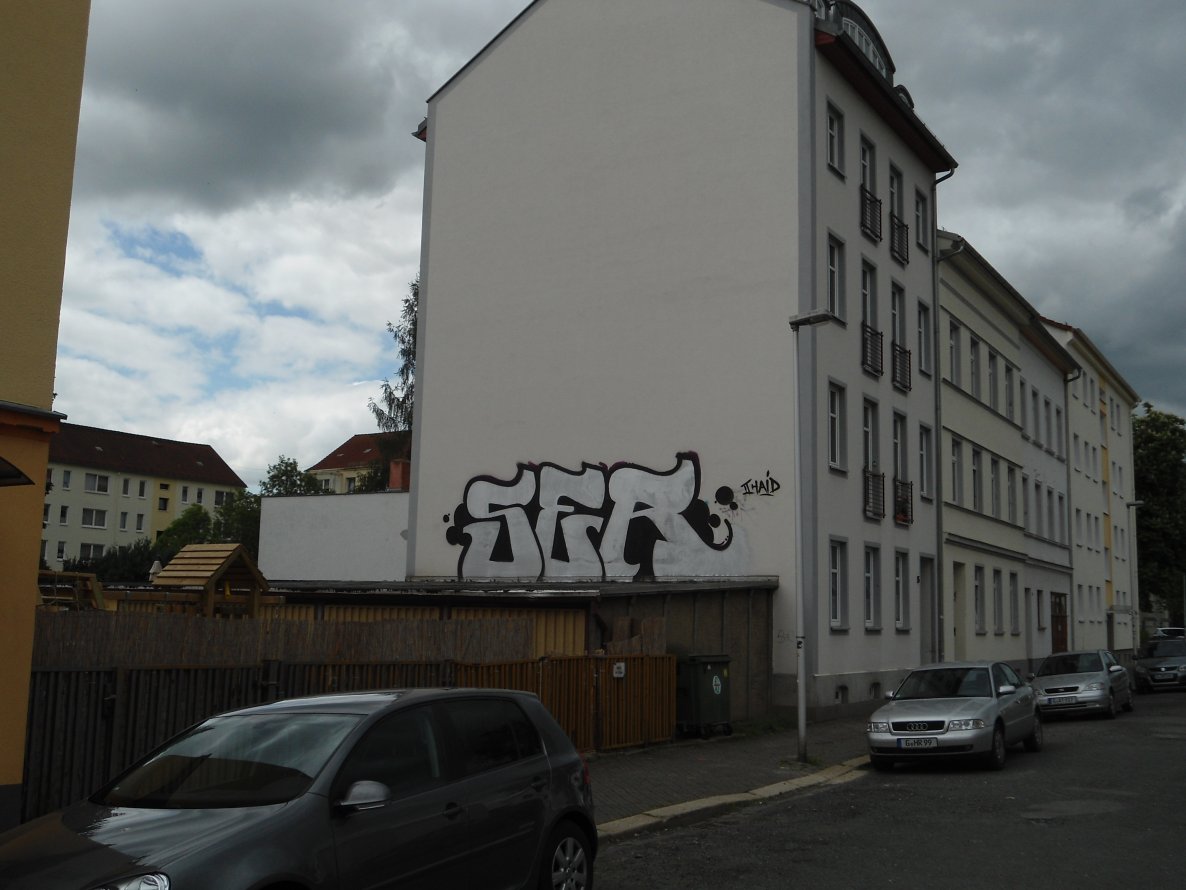 Graffiti Bombing in Gera - Photo by geracity - ser (2012)