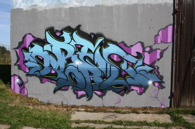 Graffiti Wall in Gera - Photo by geracity - sork, srek (2013)