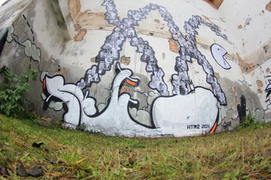 Graffiti Wall in Gera - Photo by geracity - retro