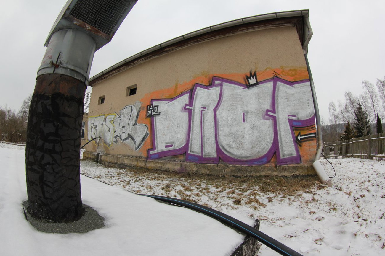 Graffiti Wall in Gera - Photo by geracity - drop