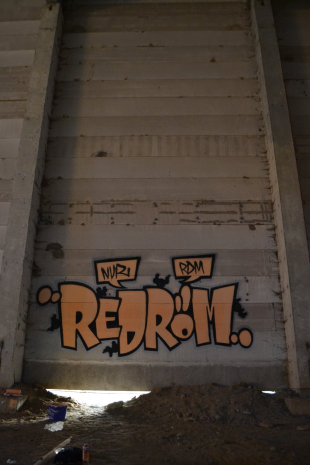 Graffiti Bombing - Photo by geracity - Redröm, rdm (2014)