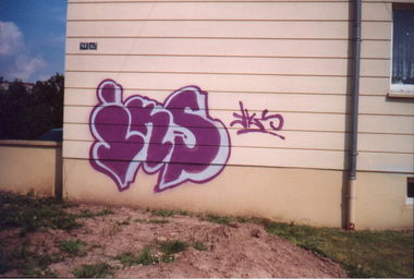 Graffiti Bombing in Gera - Photo by geracity - iks