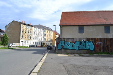 Graffiti Wall in Gera - Photo by geracity - Redröm, rdm (2014)