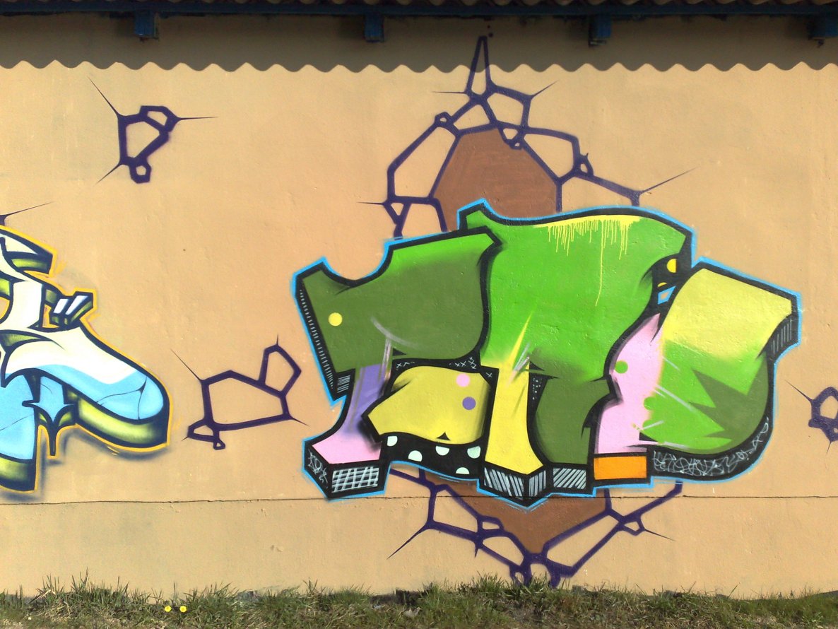 Graffiti Wall in Gera - Photo by geracity - Pord