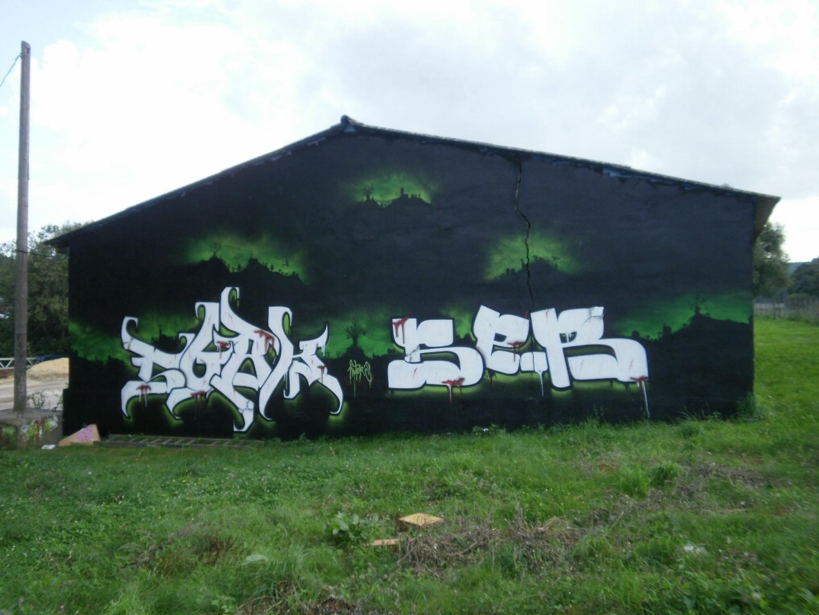 Graffiti Wall in Gera - Photo by geracity - sork, ser, sunds (2011)