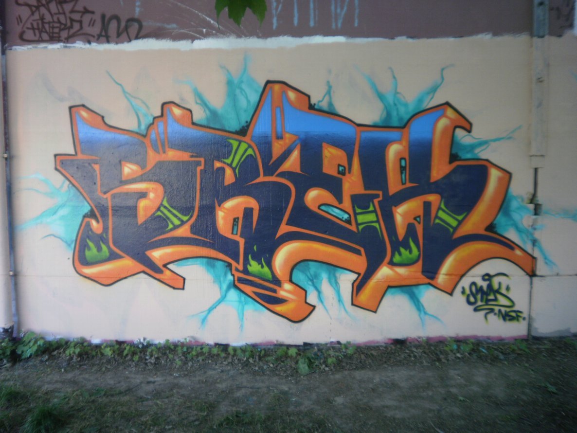 Graffiti Wall in Gera - Photo by geracity - Srek