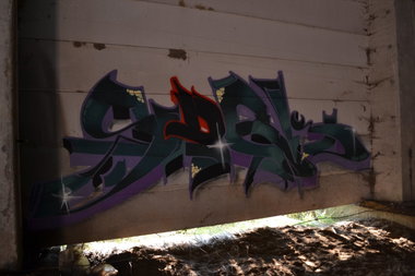 Graffiti Wall in Aschersleben - Photo by geracity - Sork, Sunds (2014)
