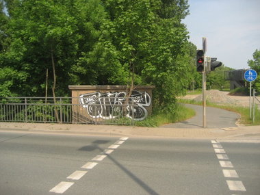 Graffiti Wall in Gera - Photo by geracity - julio (2008)
