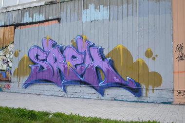 Graffiti Wall in Gera - Photo by geracity - srek (2014)