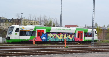 Graffiti Wall in Gera - Photo by geracity - Redröm, Rdm (2014)
