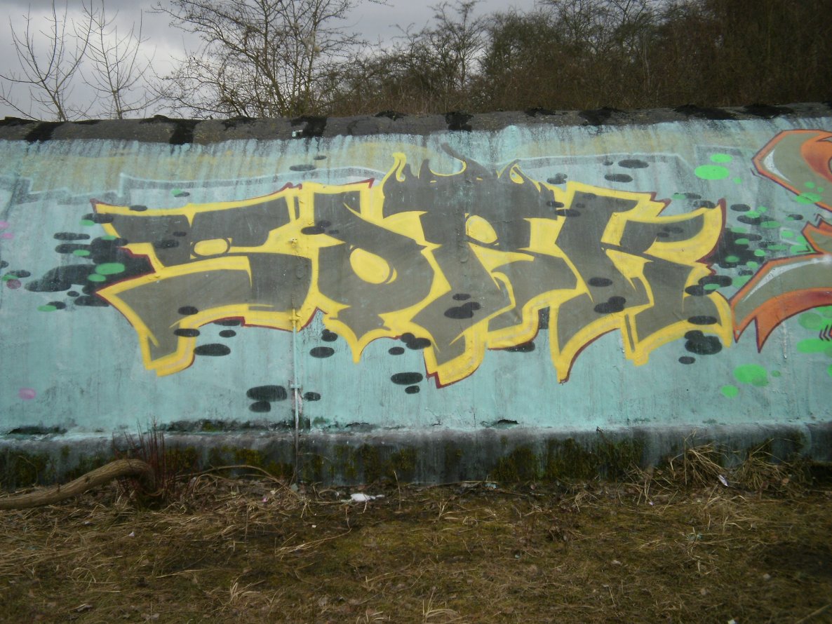 Graffiti Wall in Gera - Photo by geracity - Sork (2011)