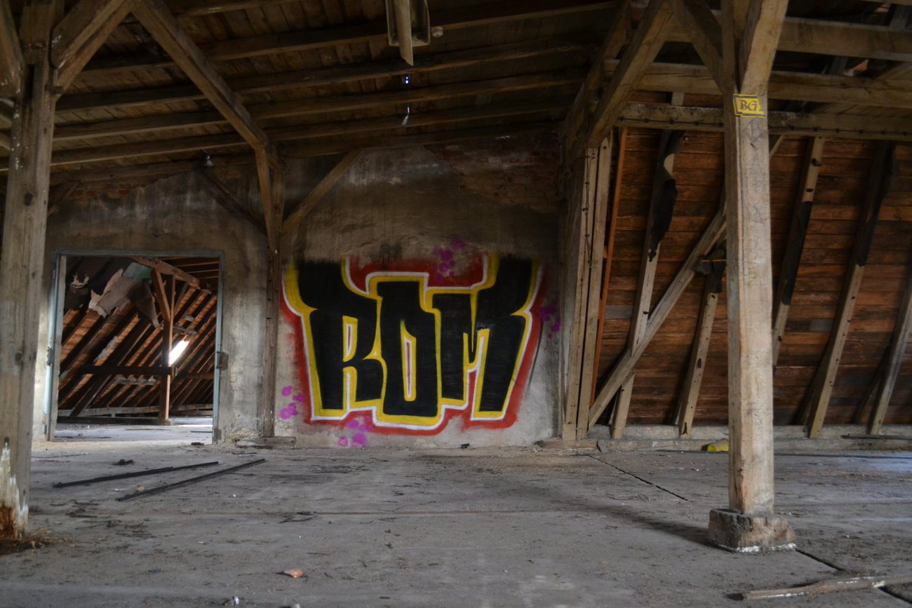 Graffiti Wall in Gera - Photo by geracity - Rdm, Redröm (2014)