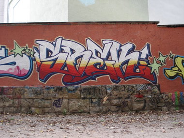 Graffiti Wall in Jena - Photo by geracity - Srek