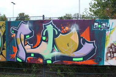Graffiti Wall in Gera - Photo by geracity - retro (2012)