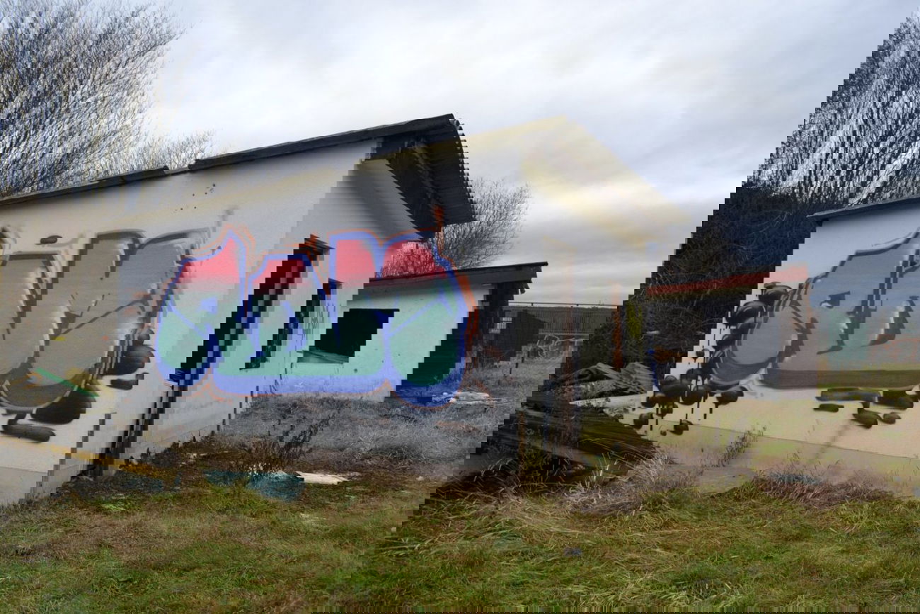 Graffiti Bombing in gera - Photo by geracity - rdm, redröm (2015)