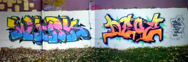 Graffiti Wall - Photo by geracity - work, deos