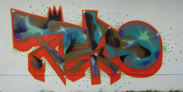 Graffiti Wall in gera - Photo by geracity - tekno