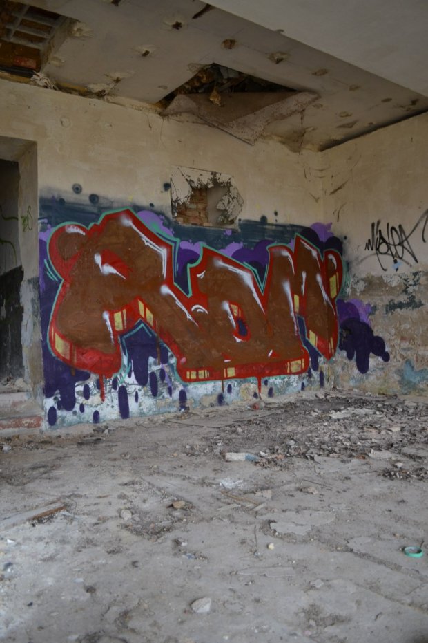 Graffiti Wall in gera - Photo by geracity - rdm, redröm (2015)