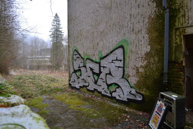Graffiti Bombing in gera - Photo by geracity - ser, sunds (2015)