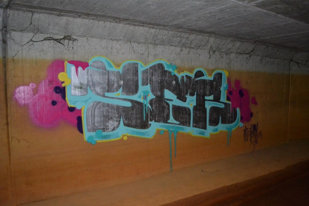 Graffiti Wall in Gera - Photo by geracity - ser